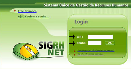 Portal do Servidor DF Contracheque
